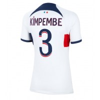 Ženski Nogometni dresi Paris Saint-Germain Presnel Kimpembe #3 Gostujoči 2023-24 Kratek Rokav